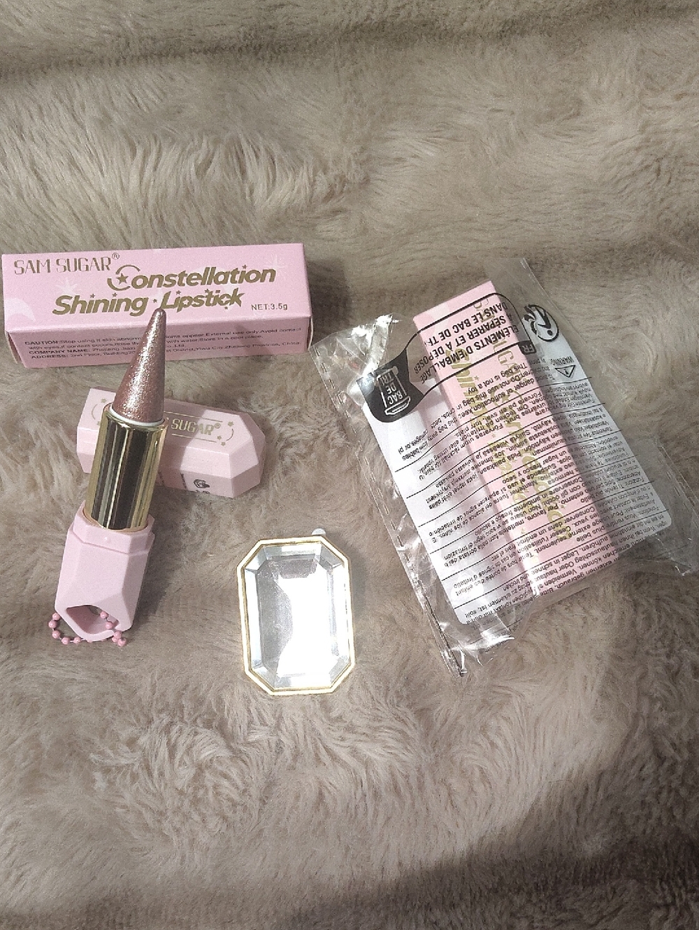 Pink Shimmer Lipstick 💄 - Picture 3 of 6